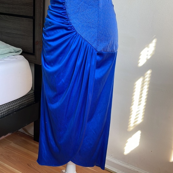 Riccardo vintage dress color blue - Picture 6 of 13